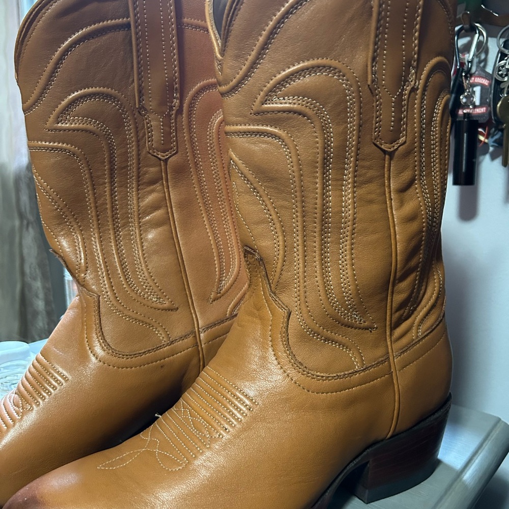 Tecovas Classic Tan Leather Boots